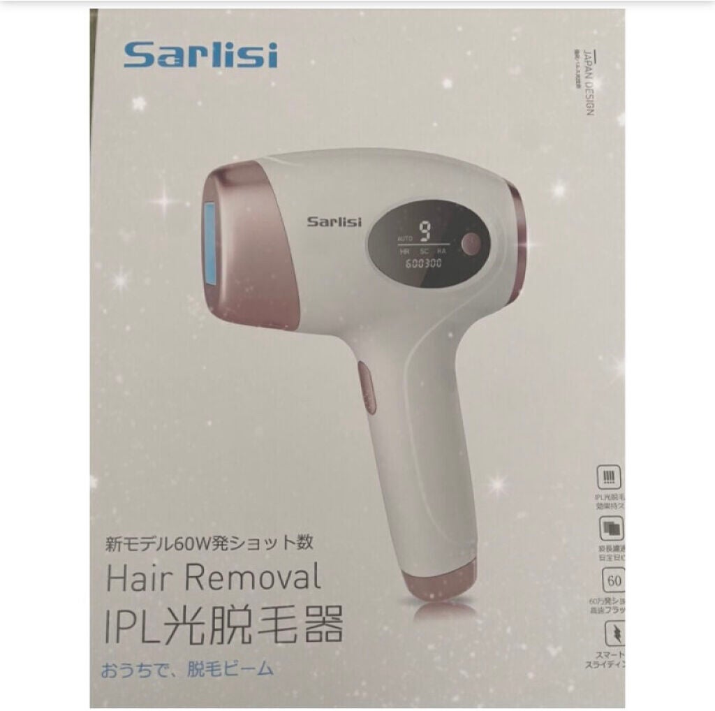 光脱毛器 VIO/Sarlisi/家庭用脱毛器を使ったクチコミ(1枚目)
