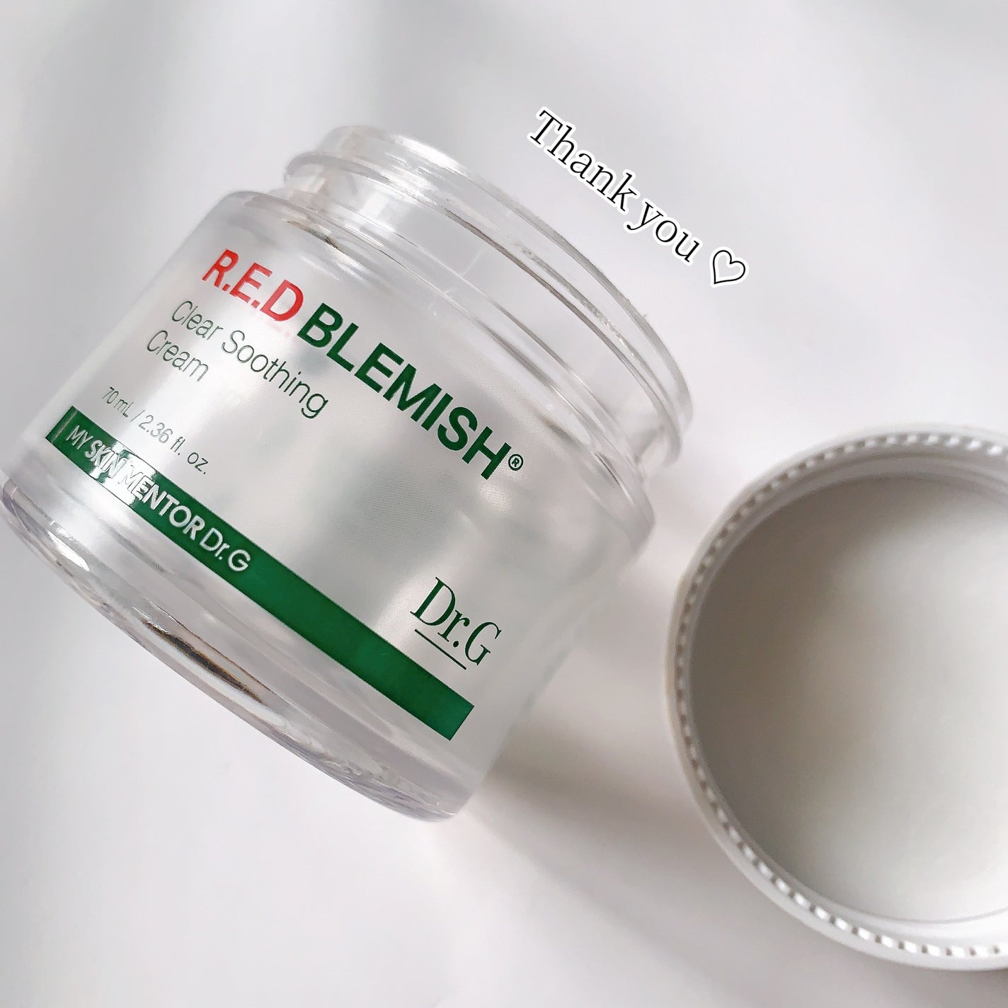 レッドブレミッシュ クリアスージングクリーム/Dr.G/フェイスクリームを使ったクチコミ(1枚目)