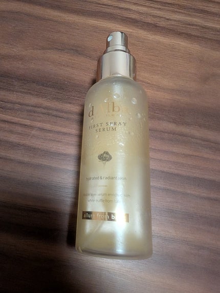 ダルバ ホワイトトリュフファーストスプレーセラム/ダルバ/ミスト状化粧水を使ったクチコミ(1枚目)