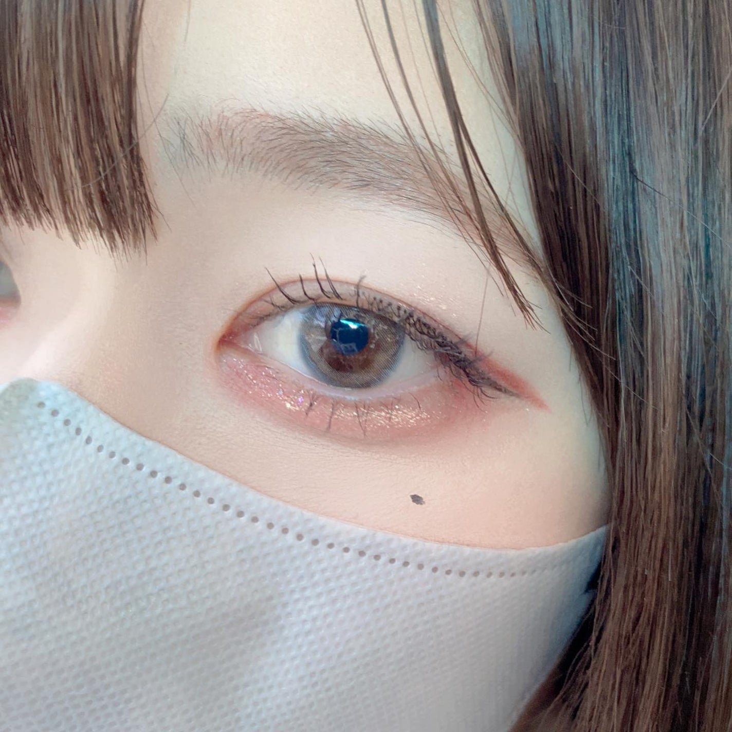 ピエナージュ ミミジェム ワンデー/PienAge/カラーコンタクトレンズを使ったクチコミ(9枚目)