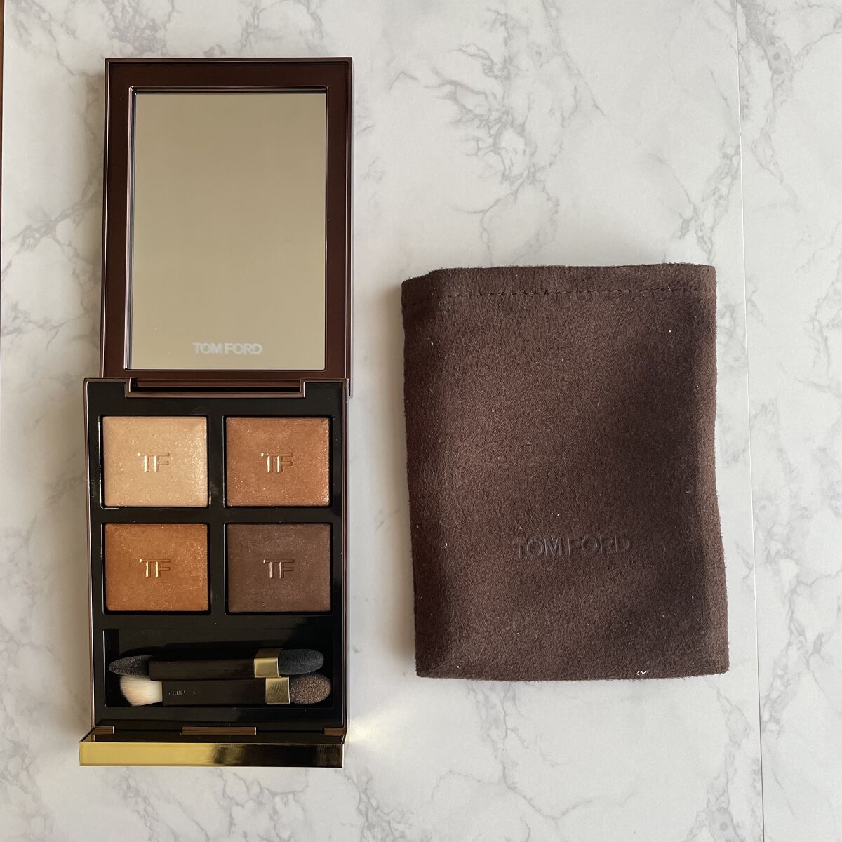 アイ カラー クォード/TOM FORD BEAUTY/アイシャドウパレットを使ったクチコミ（3枚目）