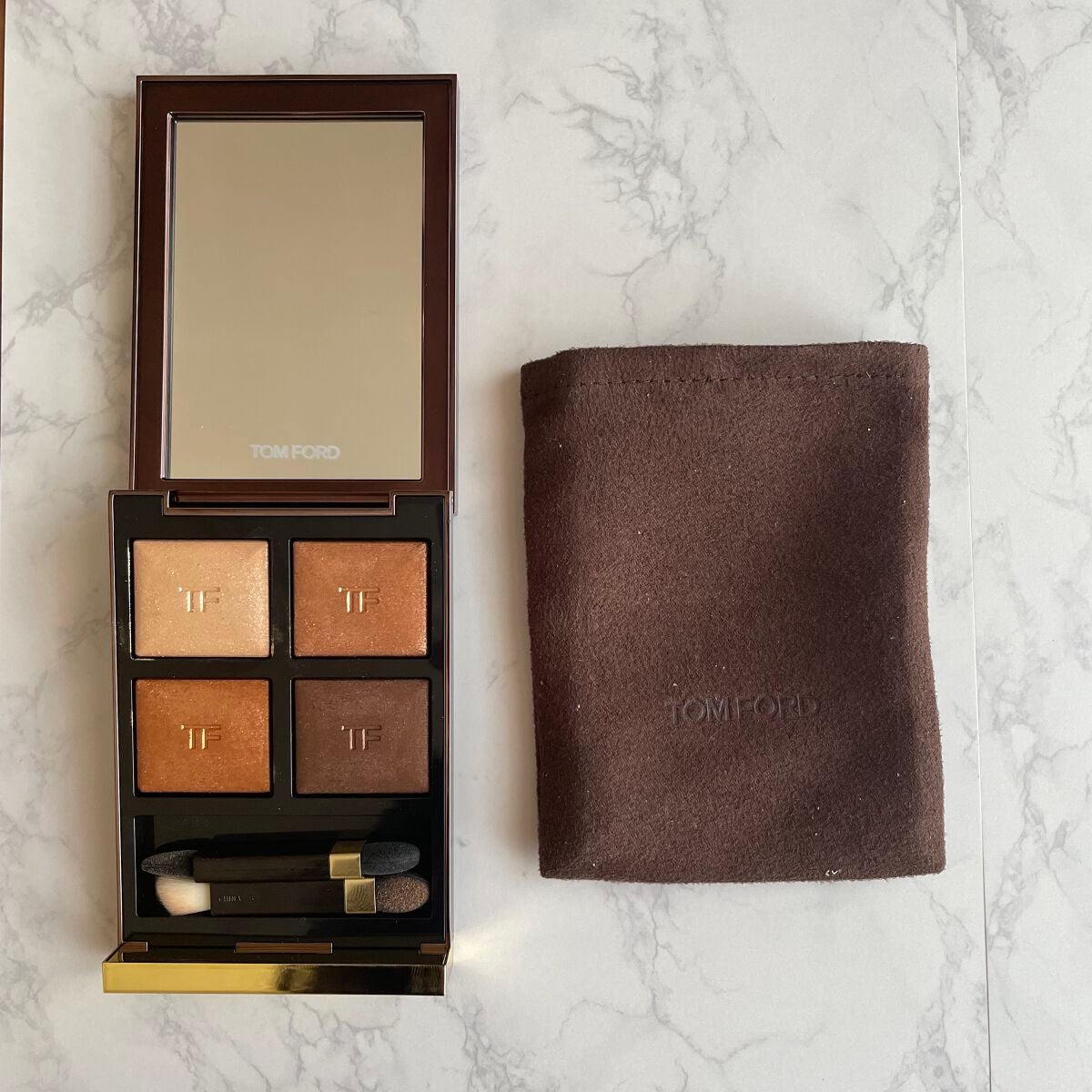 アイ カラー クォード/TOM FORD BEAUTY/アイシャドウパレットを使ったクチコミ(3枚目)