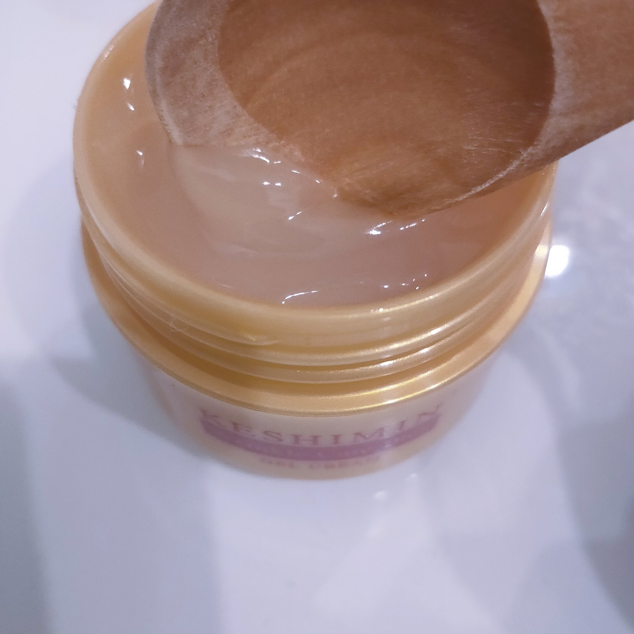 リンクルケアプラスジェルクリーム/ケシミン/フェイスクリームを使ったクチコミ（3枚目）