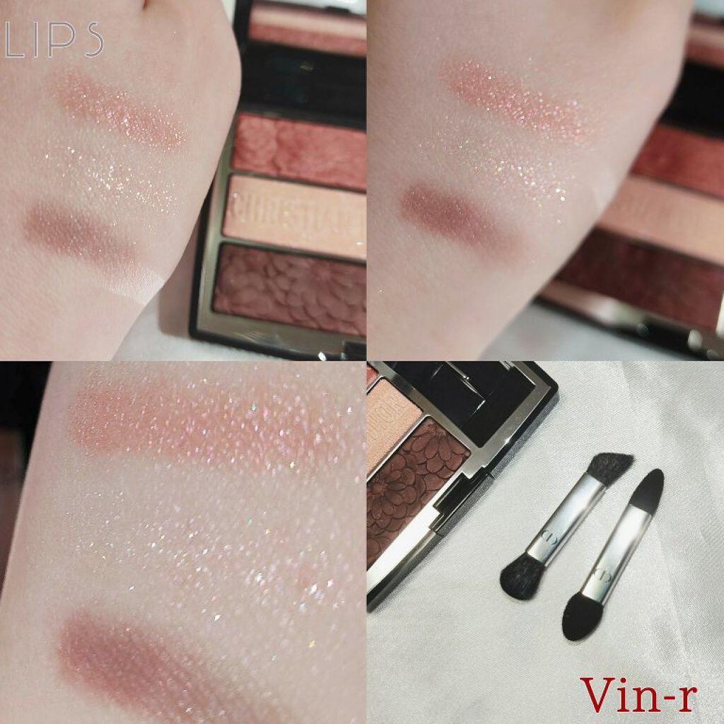 トリオ ブリック パレット＜ピュア グロウ＞/Dior/アイシャドウパレットを使ったクチコミ（3枚目）