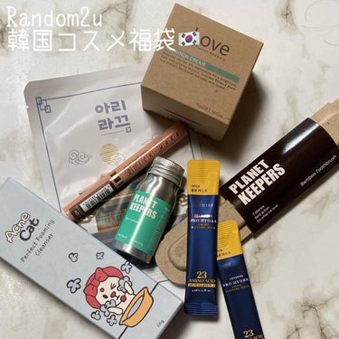 Acne Cat perfect foaming cleanserのクチコミ「Random2u（@random2u_ official）韓国コスメ福袋🇰🇷のキャンペーンに当.....」（1枚目）