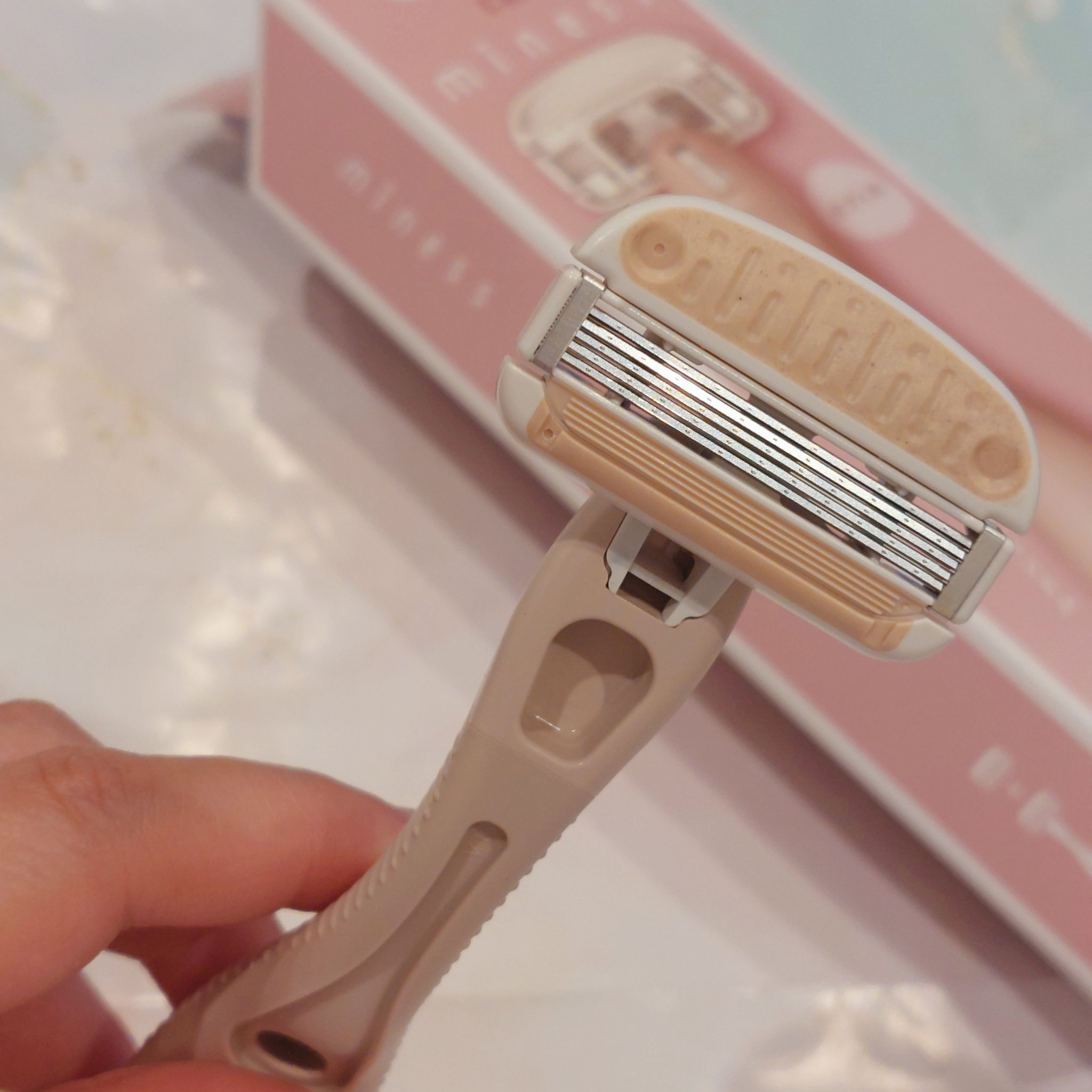 miness わき用カミソリ/貝印/シェーバーを使ったクチコミ（3枚目）