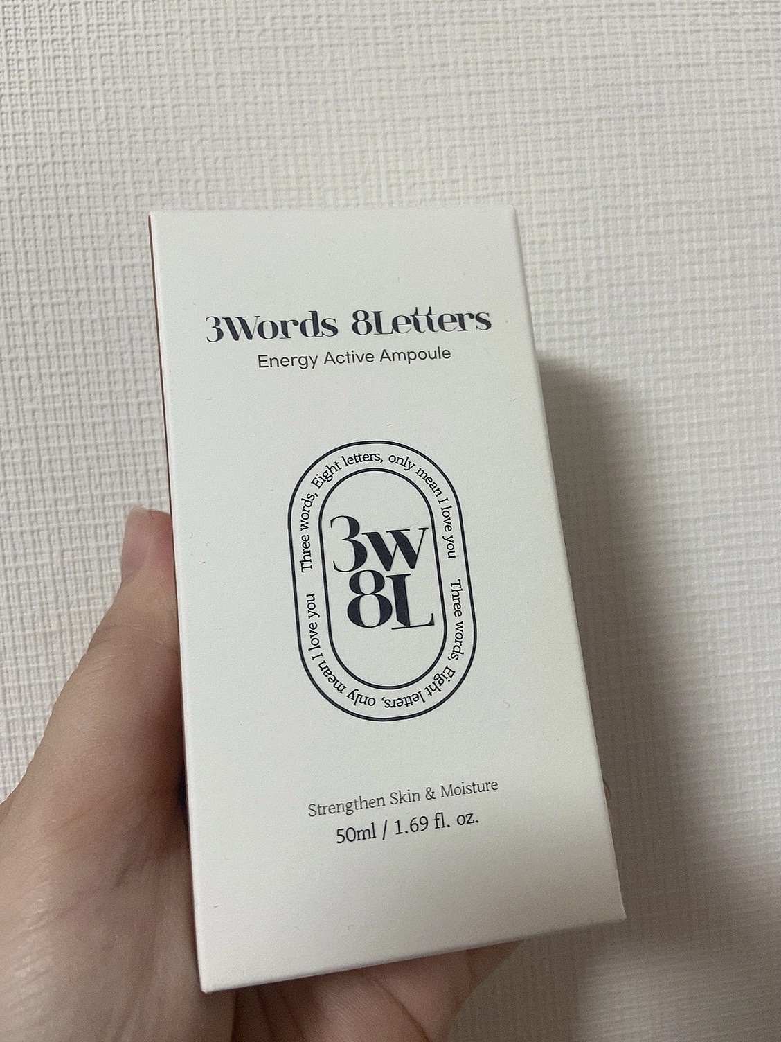 エナジーアクティブセラム/3Words 8Letters/美容液を使ったクチコミ（1枚目）