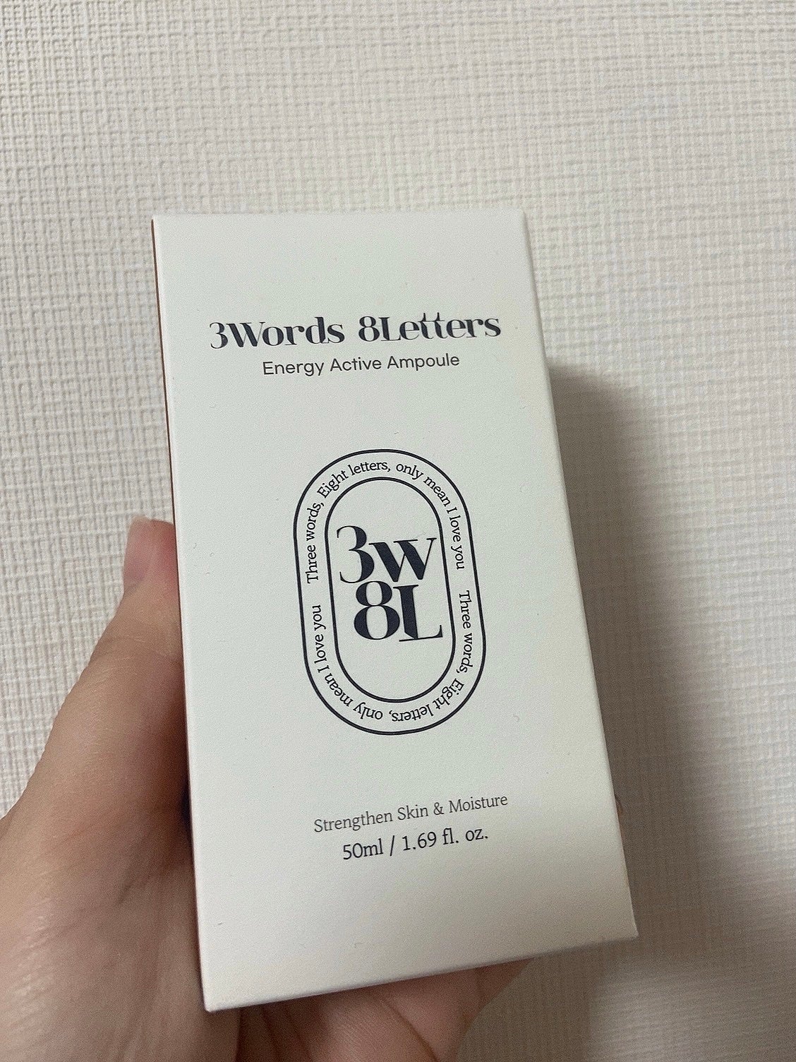 エナジーアクティブセラム/3Words 8Letters/美容液を使ったクチコミ(1枚目)