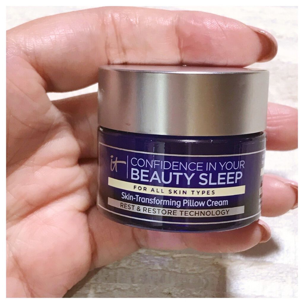 Confidence in Your Beauty Sleep Night Cream/IT Cosmetics/フェイスクリームを使ったクチコミ（2枚目）