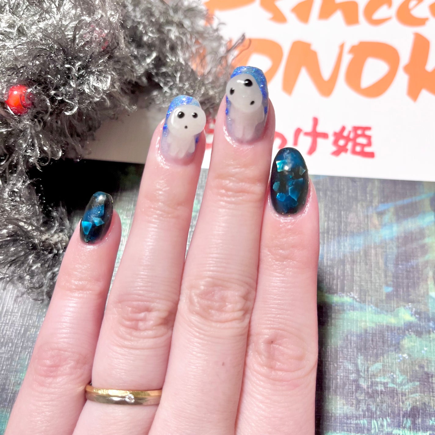 桃🪼関西主婦が本音レビュー🔥 on LIPS 「𓂃 しずまりたまえ! 𓂃毎度ながら\セルフネイル/です🌱初!も..」(3枚目)