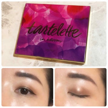 tartelette in bloom/tarte/パウダーアイシャドウを使ったクチコミ（2枚目）