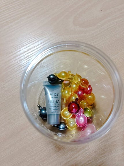 ヘアーオイル【トリートメント】/ellips/ヘアオイルを使ったクチコミ(1枚目)