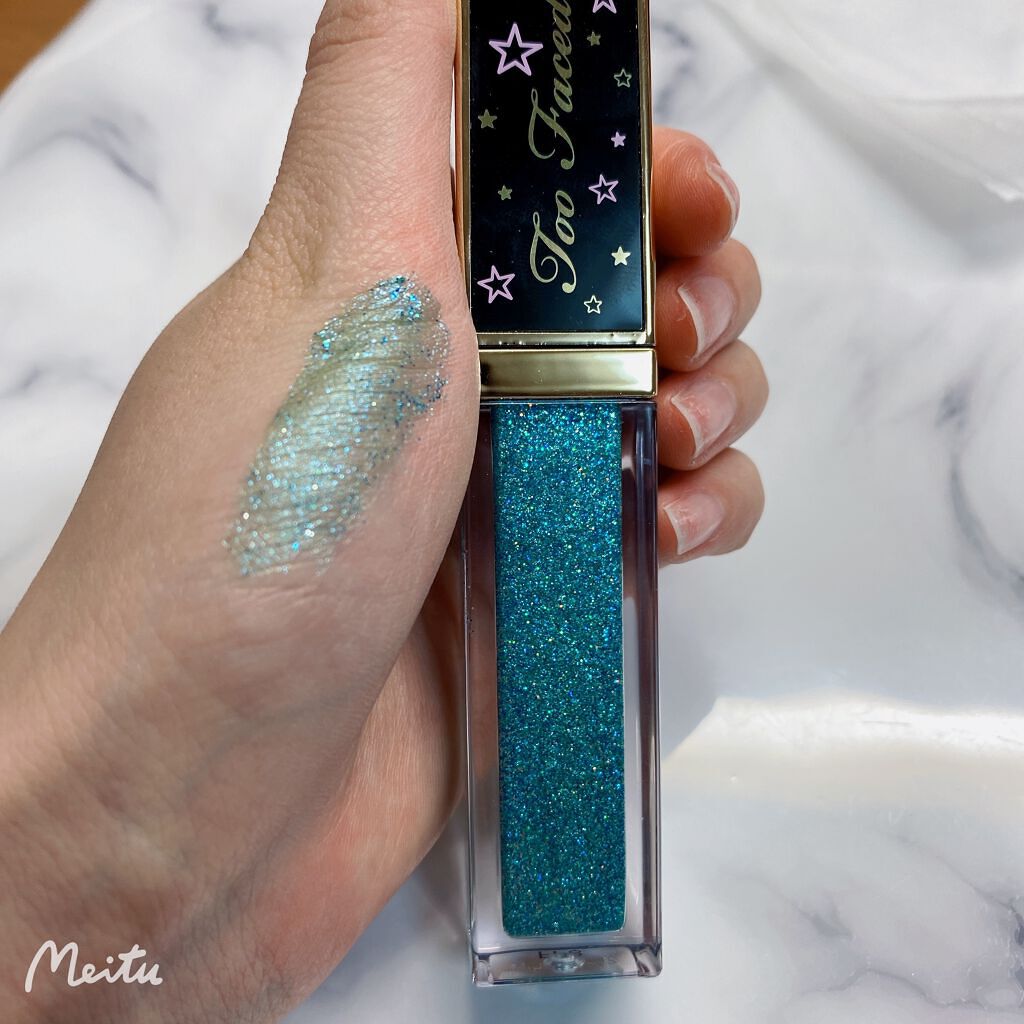 トゥインクル トゥインクル リキッド グリッター アイシャドウ/Too Faced/グリッターを使ったクチコミ（3枚目）