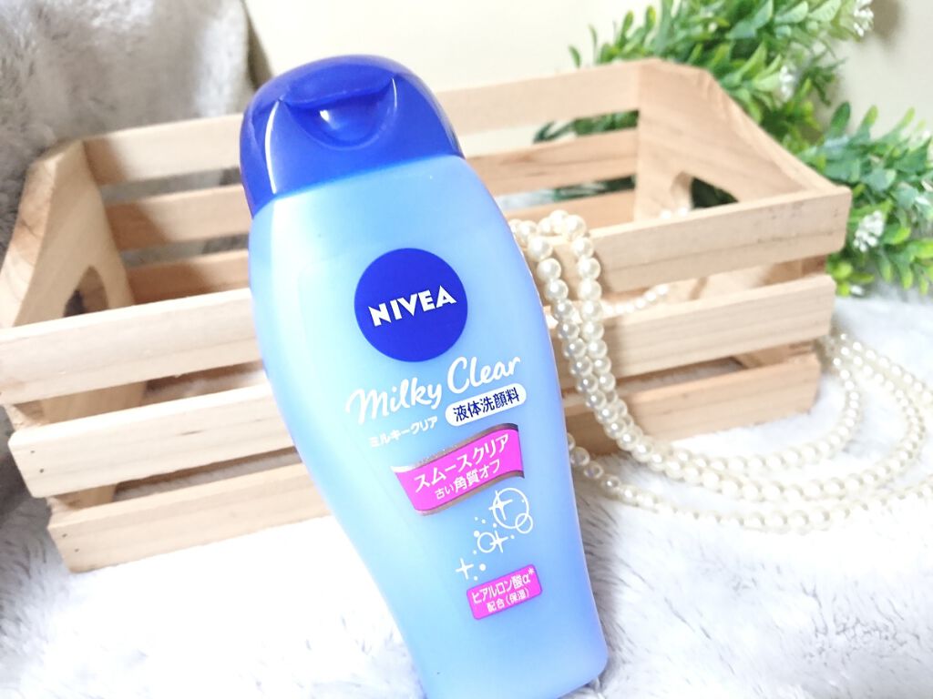 ニベア ミルキークリア洗顔料 スムースクリア/ニベア/洗顔フォームを使ったクチコミ(1枚目)