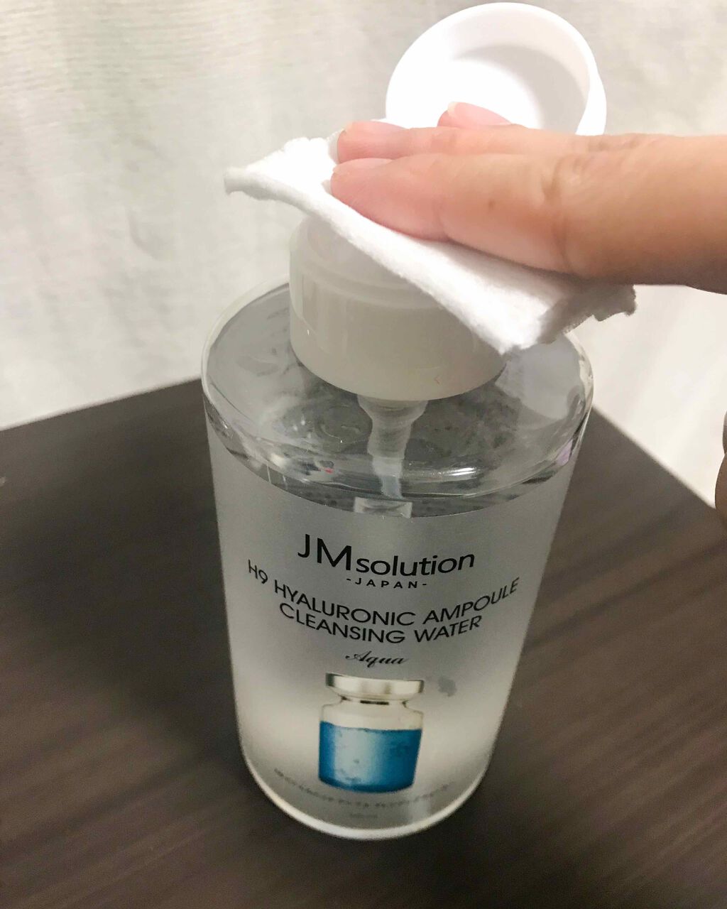 ヒアルロニック アンプルクレンジングウォーター/JMsolution/クレンジングウォーターを使ったクチコミ(3枚目)