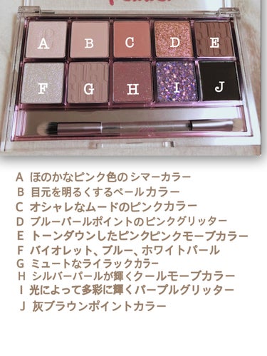 プロ アイ パレット 14 ATELIER IN HANNAM/CLIO/パウダーアイシャドウを使ったクチコミ（3枚目）