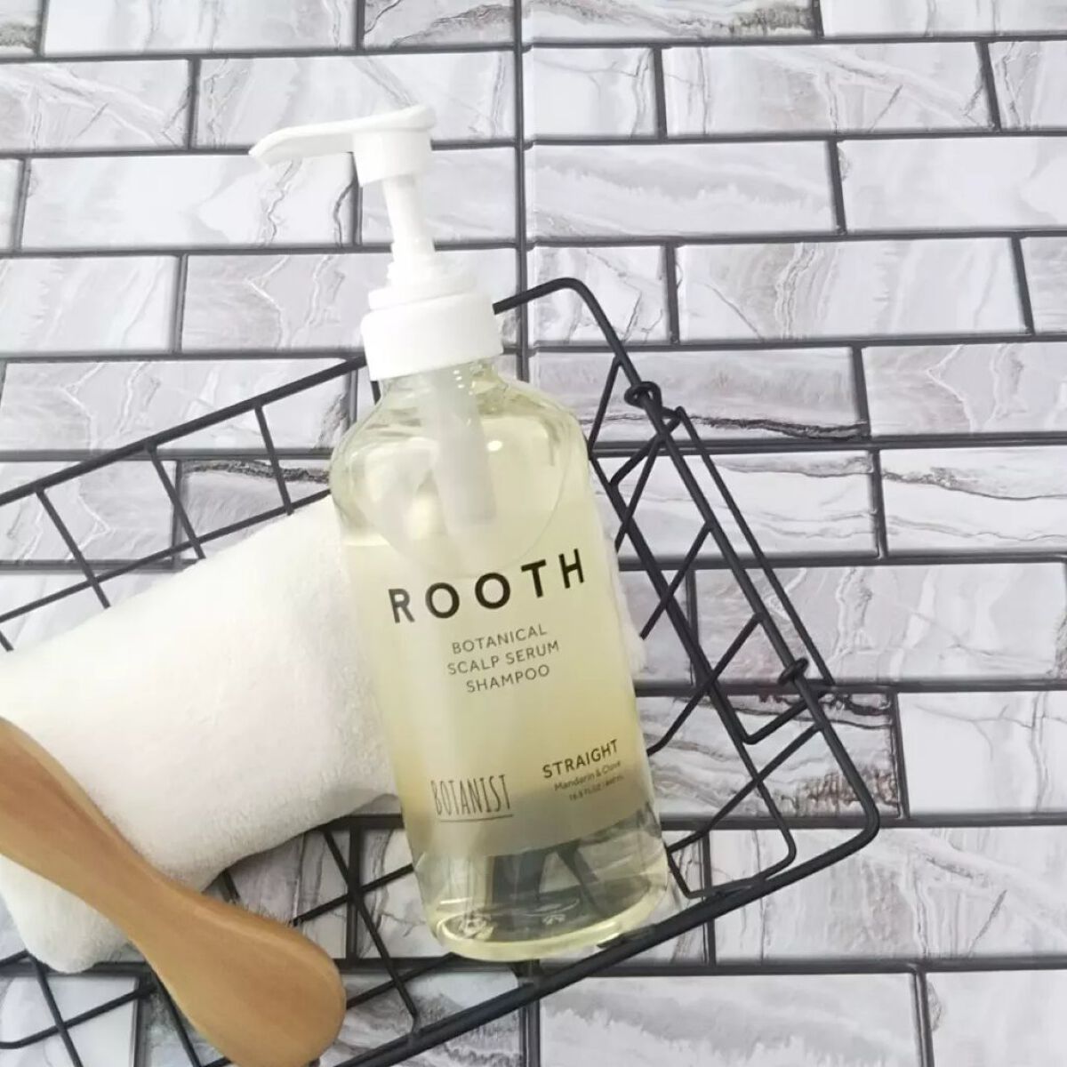 ルース ボタニカルスカルプセラム シャンプー・トリートメント（ストレート）/BOTANIST/市販シャンプーを使ったクチコミ（2枚目）