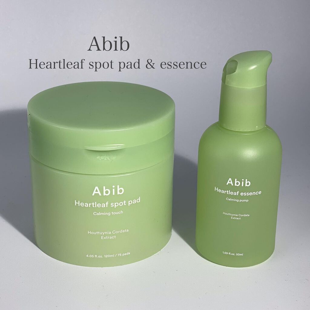 ドクダミカーミングタッチスポットパッド/Abib /トナーパッドを使ったクチコミ（1枚目）