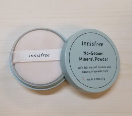 ノーセバム ミネラルパウダー N/innisfree/ルースパウダーを使ったクチコミ(2枚目)