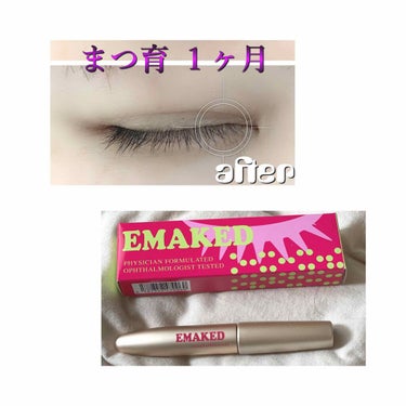 EMAKED（エマーキット）/水橋保寿堂製薬/まつげ美容液を使ったクチコミ（1枚目）