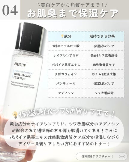 アクアヒアルロニックエッセンス/ロベクチン/化粧水を使ったクチコミ(5枚目)