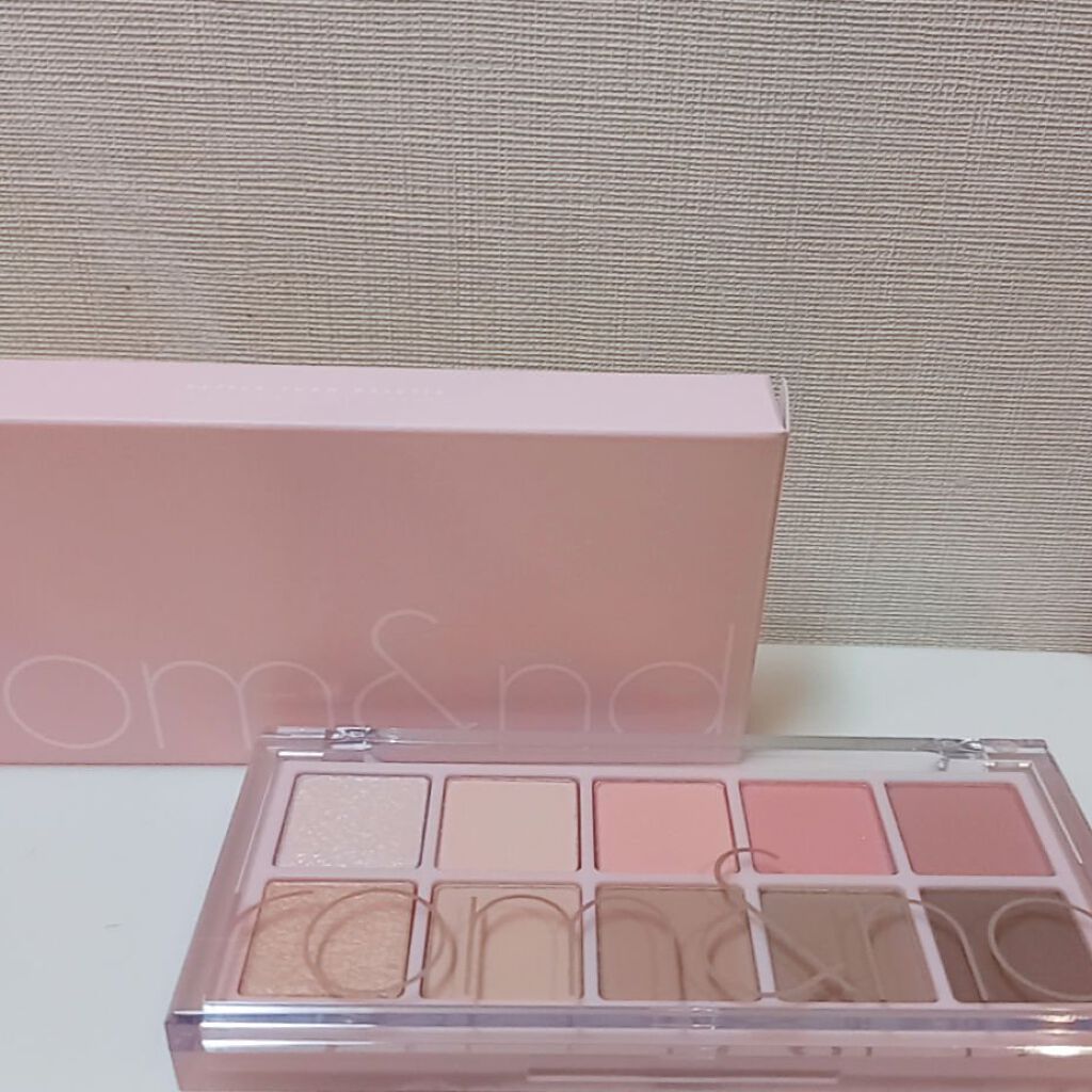 ベターザンパレット/rom&nd/アイシャドウパレットを使ったクチコミ（1枚目）