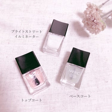 ネイルケール ブライト ストリート イルミネイター/nails inc./マニキュアを使ったクチコミ（2枚目）