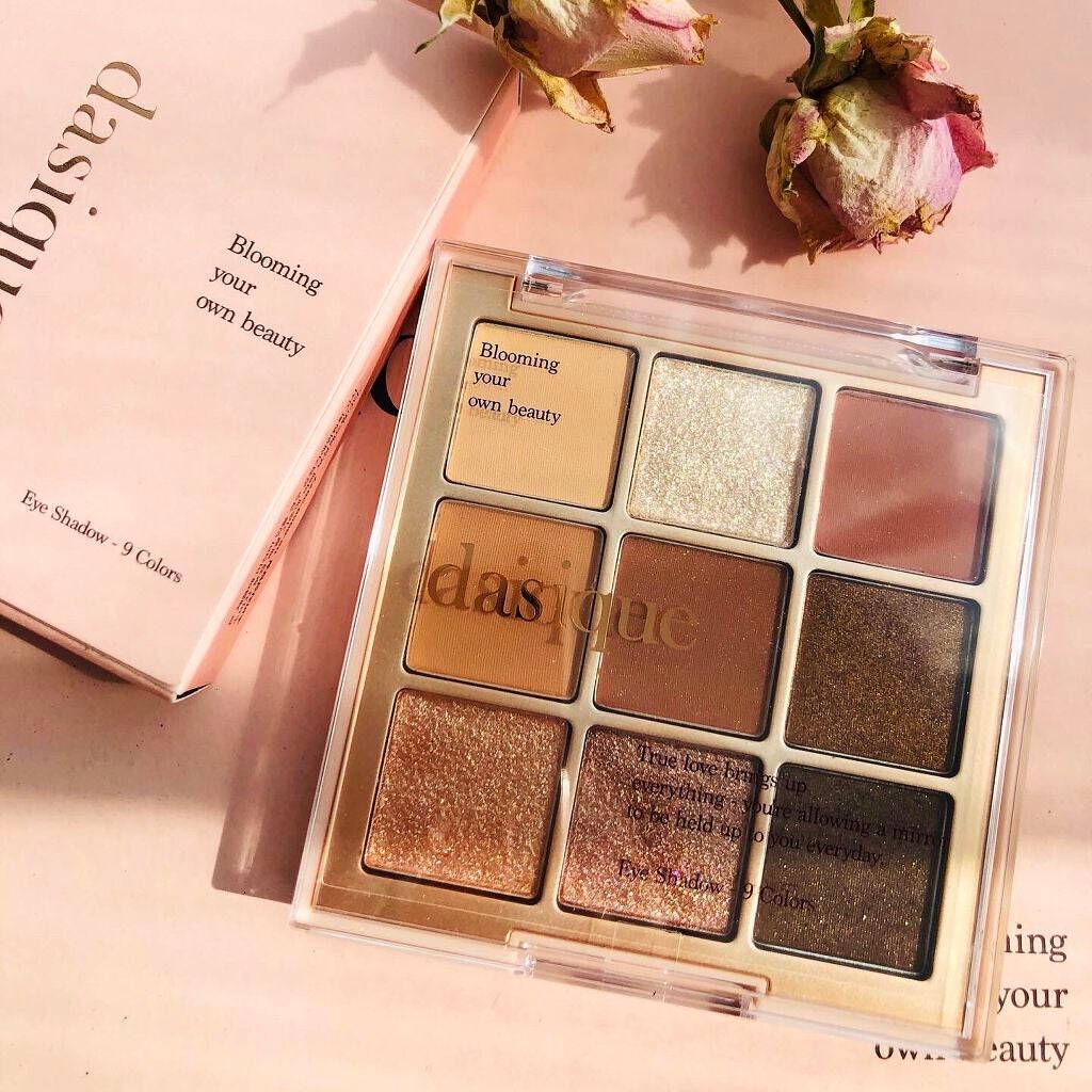 シャドウパレット/dasique/アイシャドウパレットを使ったクチコミ(1枚目)