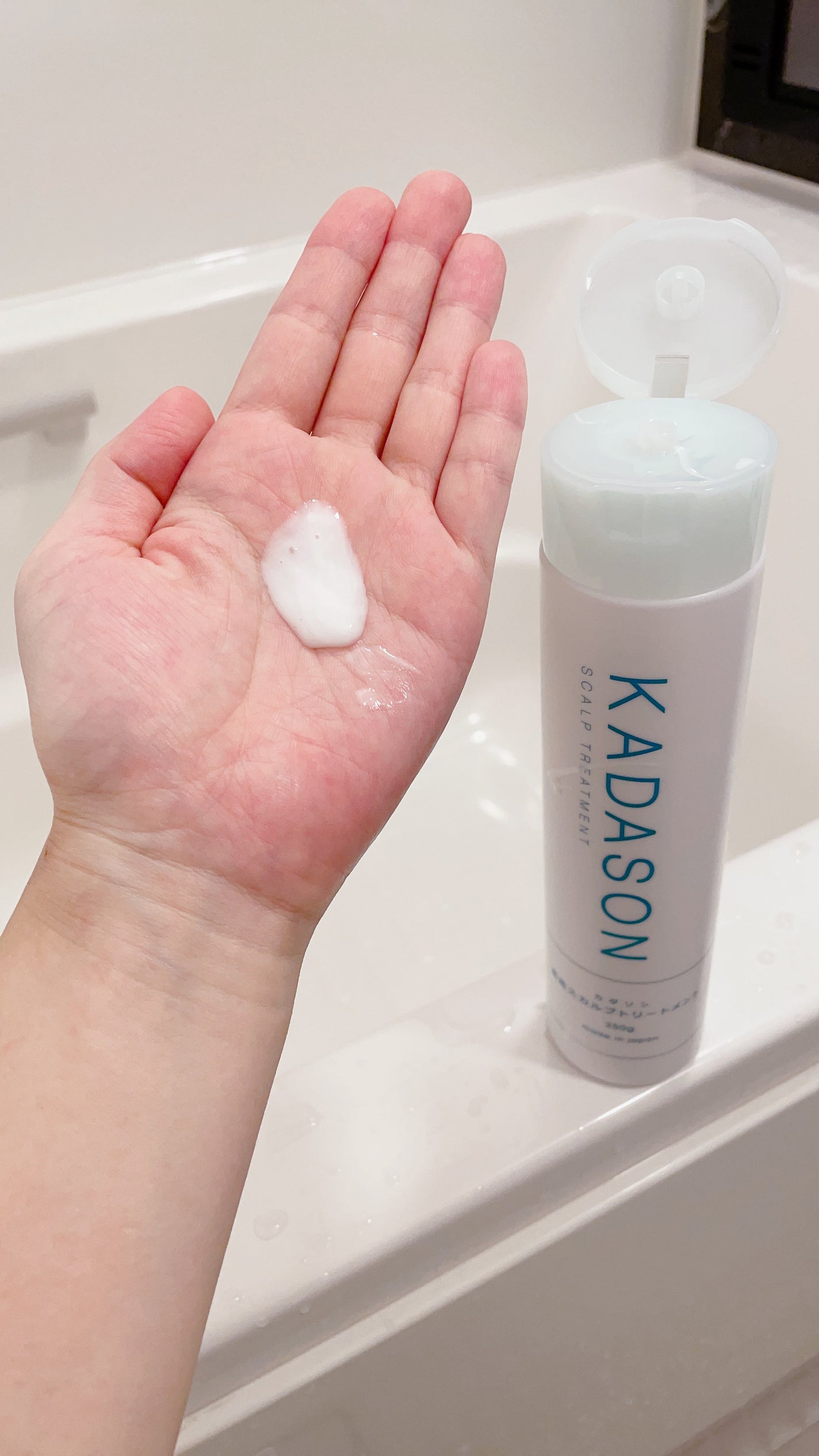 薬用スカルプシャンプー/トリートメント/KADASON (カダソン)/市販シャンプーを使ったクチコミ(3枚目)