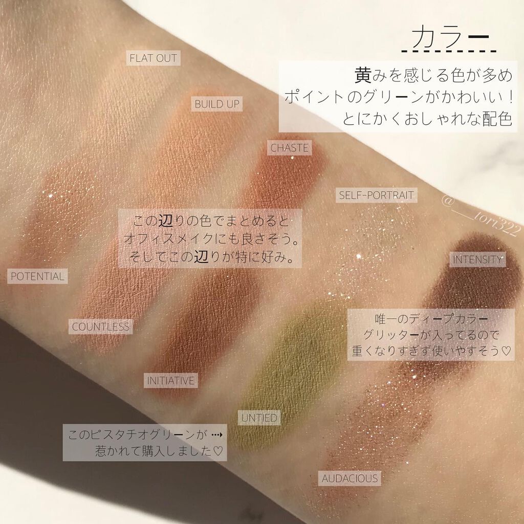 ニューデップスアイシャドウパレット/hince/アイシャドウパレットを使ったクチコミ(3枚目)