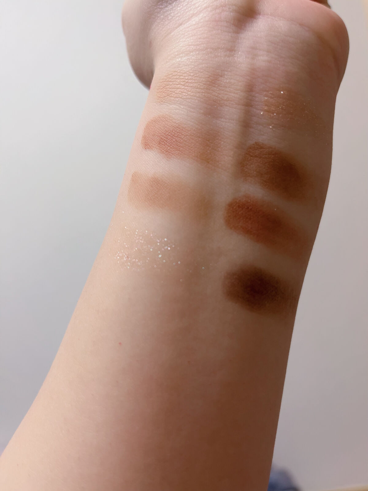 チョコレートシリーズアイシャドウパレット 01 ナッツクラッカ/FlowerKnows/アイシャドウパレットを使ったクチコミ（3枚目）