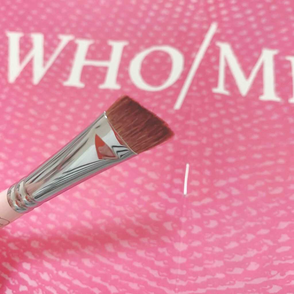 フーミー アイブロウブラシ 熊野筆/WHOMEE/メイクブラシを使ったクチコミ(2枚目)