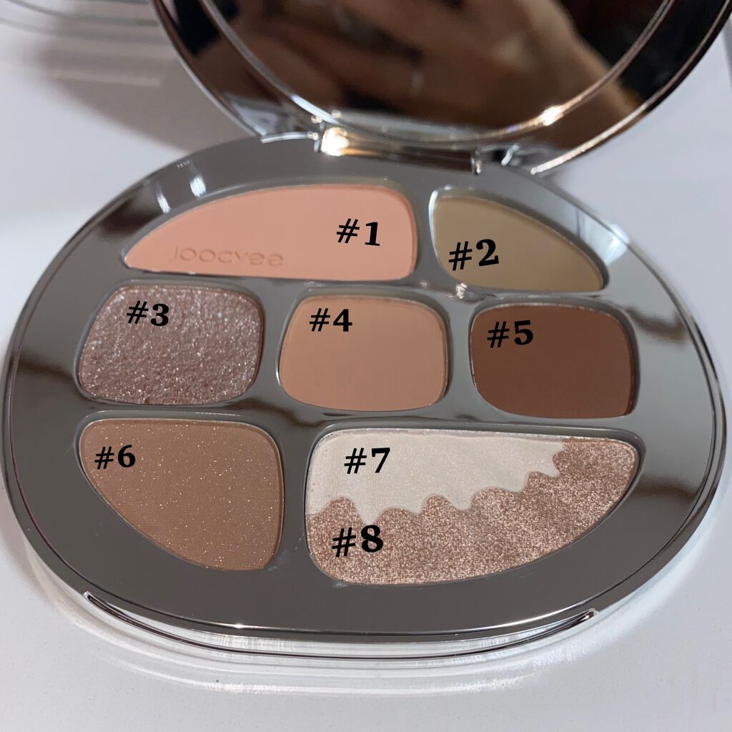 琥珀マルチパレット/Joocyee/アイシャドウパレットを使ったクチコミ(2枚目)