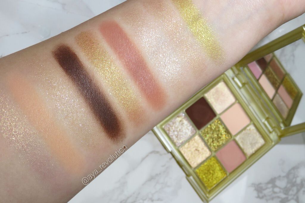 Gold Obsessions Palette/Huda Beauty/アイシャドウパレットを使ったクチコミ（3枚目）