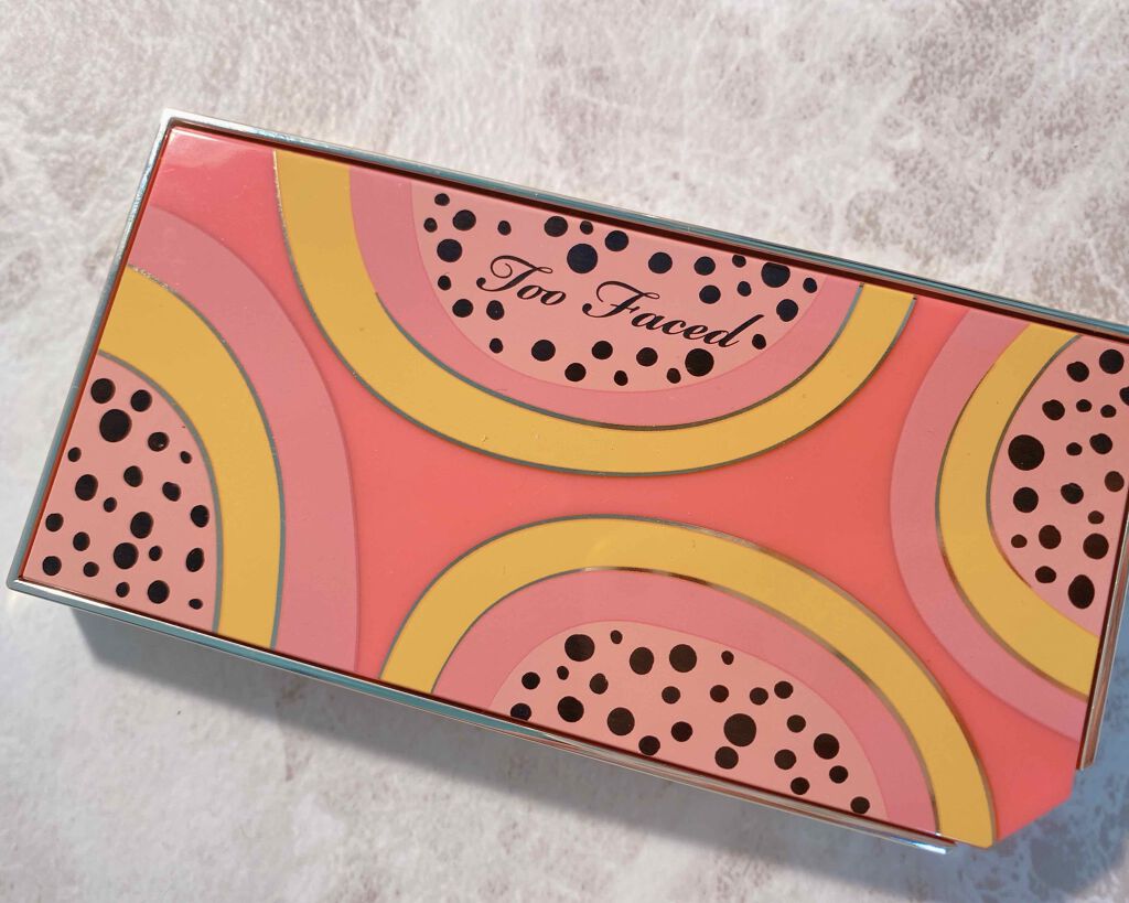 パパイヤ ポップ アイシャドウ パレット/Too Faced/アイシャドウパレットを使ったクチコミ(2枚目)
