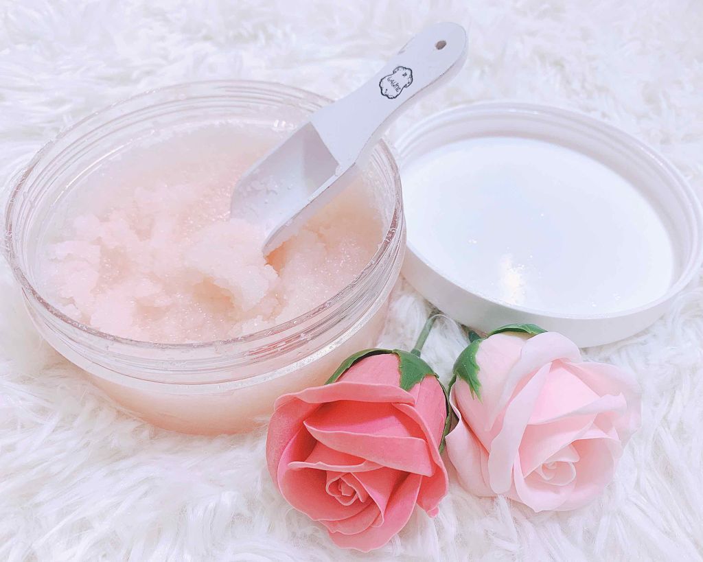 ボディスクラブ チェリーブロッサム/Laline/ボディスクラブを使ったクチコミ（2枚目）