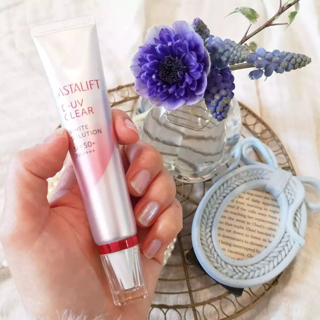 D-UVクリア ホワイトソリューション/アスタリフト/日焼け止めクリームを使ったクチコミ（1枚目）