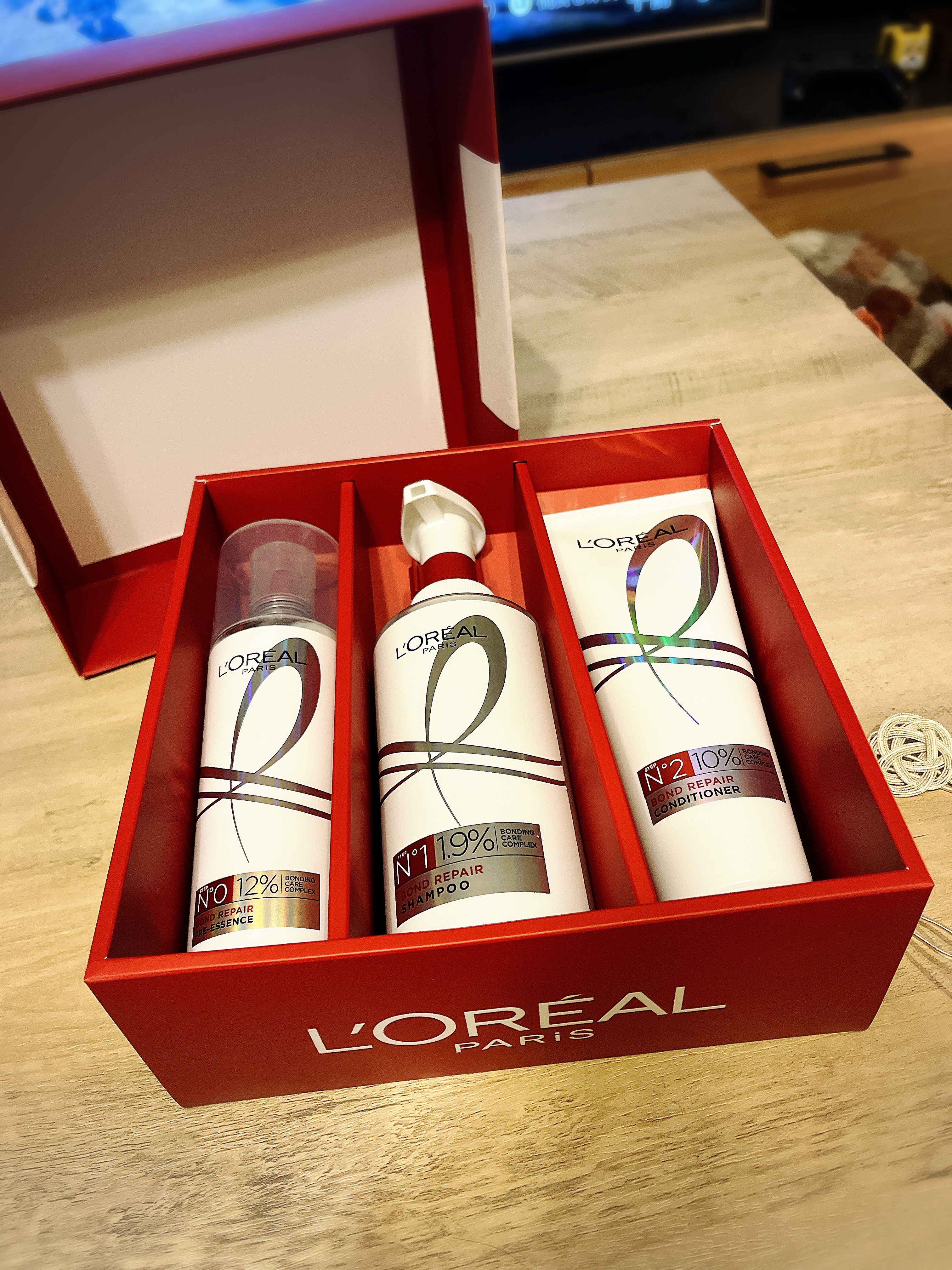 ロレアル パリ ボンド リペア シャンプー／コンディショナー/ロレアル パリ/市販シャンプーを使ったクチコミ（1枚目）