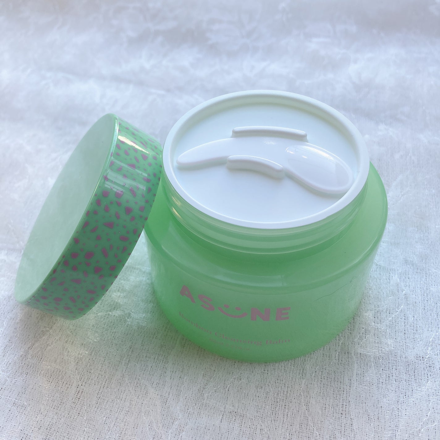 バンブークレンジングバーム/ASUNE /クレンジングバームを使ったクチコミ(3枚目)