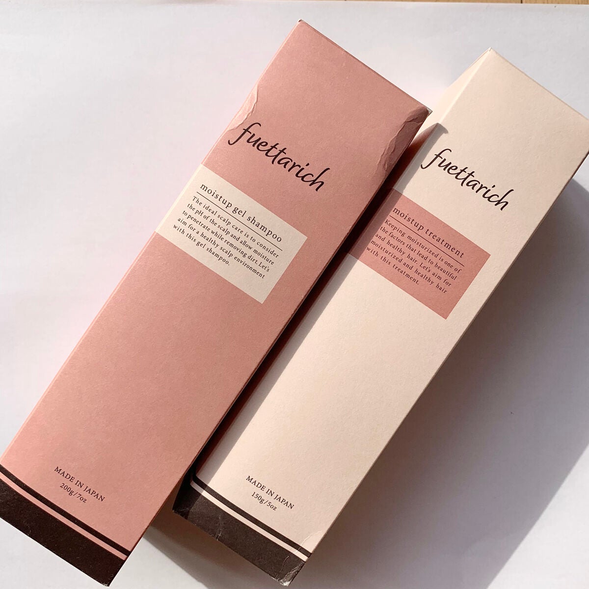 モイストアップ ジェル シャンプー/トリートメント/fuettarich (フエッタリッチ)/サロンシャンプーを使ったクチコミ(3枚目)