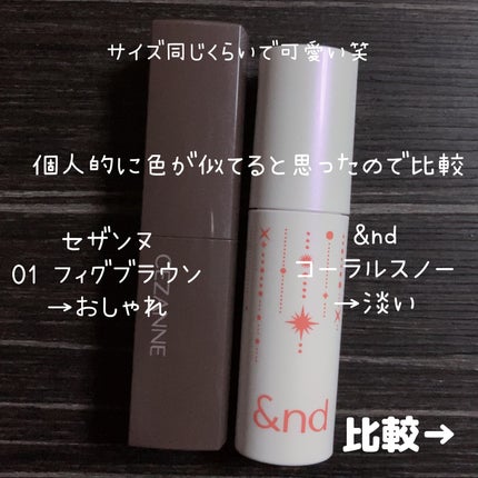 グラスティングウォーターティント/rom&nd/リップティントを使ったクチコミ(6枚目)