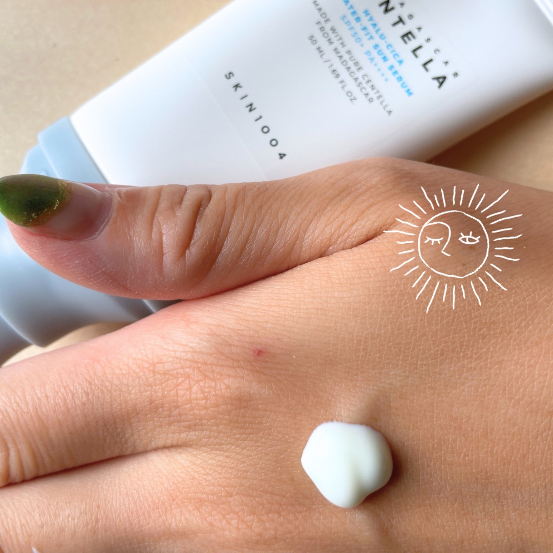 ヒアルーシカ ウォーターフィット サンセラム/SKIN1004/日焼け止めローションを使ったクチコミ（2枚目）