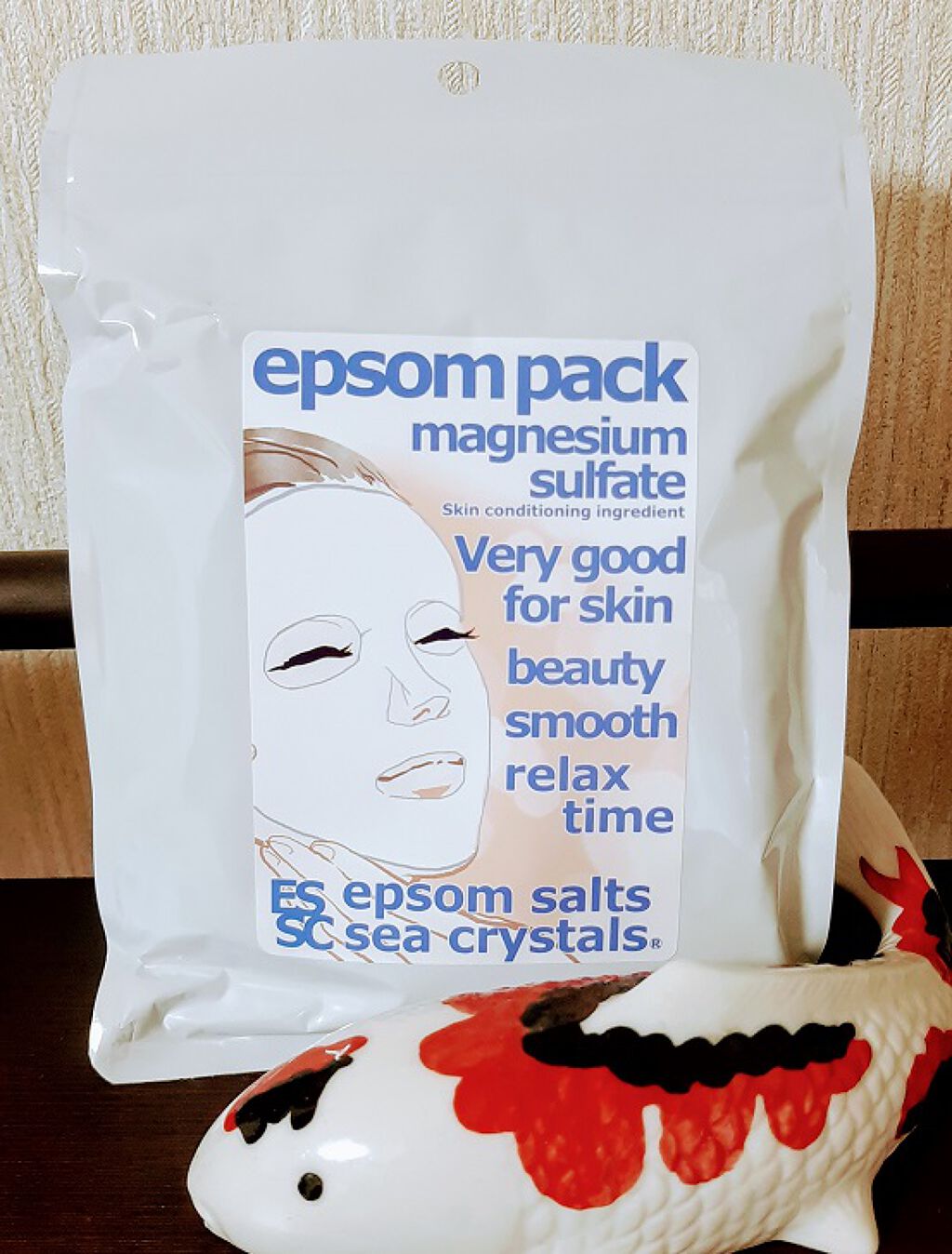 エプソムパック/sea crystals/シートマスク・パックを使ったクチコミ(1枚目)