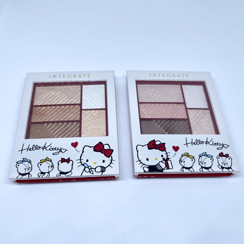 トリプルレシピアイズ/インテグレート/アイシャドウパレットを使ったクチコミ（1枚目）