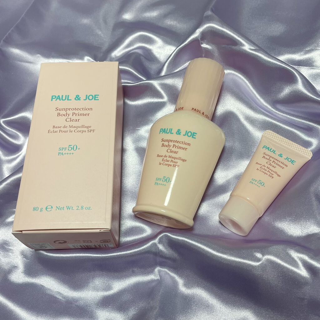 サンプロテクション ボディプライマー クリア/PAUL & JOE BEAUTE/日焼け止めローションを使ったクチコミ（1枚目）