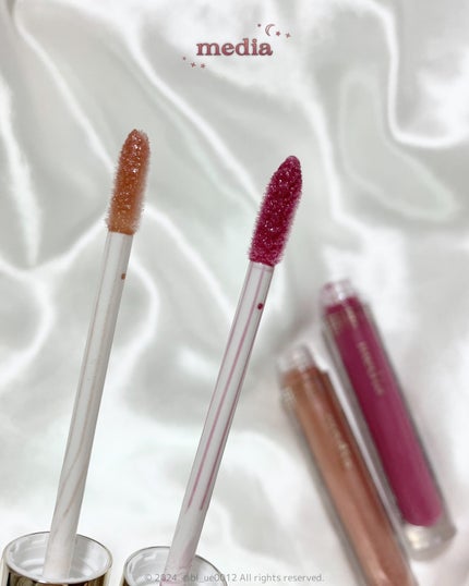 リキッドグロウルージュ/media/リップグロスを使ったクチコミ(3枚目)