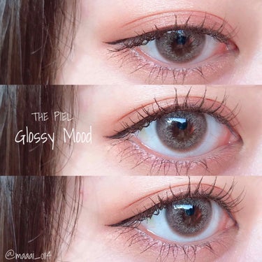 THEPIEL Glossy moodのクチコミ「【 カラコンレポ👀♥️ 】（新年のご挨拶も！）

◯ Glossy mood ( brown .....」（1枚目）