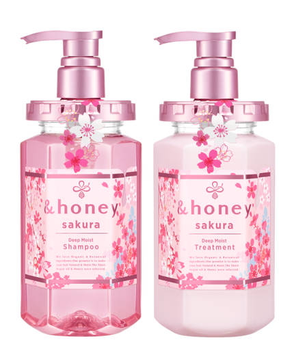 &honey アンドハニー サクラ ディープモイスト ペアセット