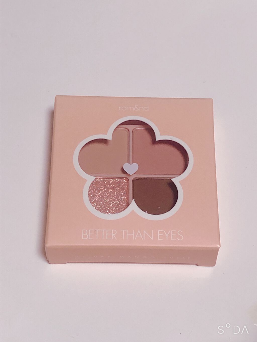 ベターザンアイズ/rom&nd/アイシャドウパレットを使ったクチコミ(1枚目)