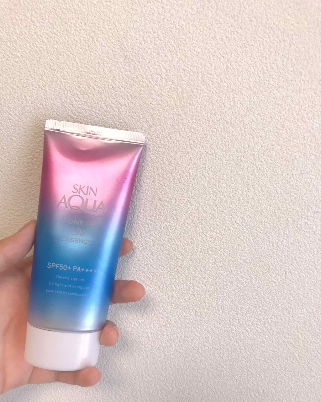 スキンアクア トーンアップUVエッセンス/スキンアクア/日焼け止めクリームを使ったクチコミ（1枚目）